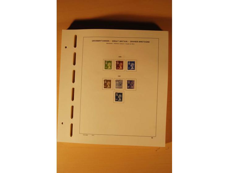 1841/1999, gestempelte Sammlung, dazu Alderney, Guernsey, Jersey und Irland