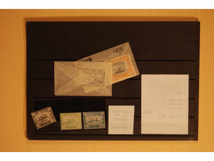 1859/1970 (ca.), postfrische, ungebrauchte und gestempelte Partie mit guten Werten und Sätzen
