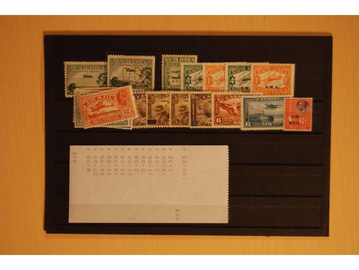 1859/1970 (ca.), postfrische, ungebrauchte und gestempelte Partie mit guten Werten und Sätzen