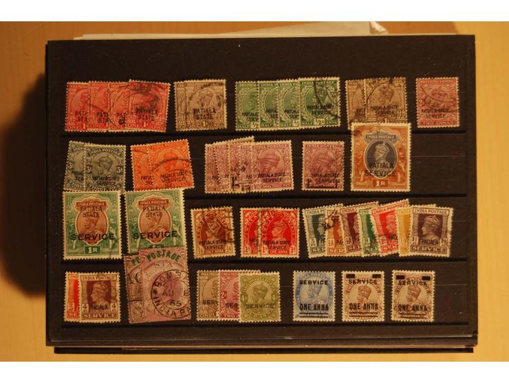 1860/1970(ca.), postfrische, ungebrauchte und gestempelte Partie mit einigen Specimen