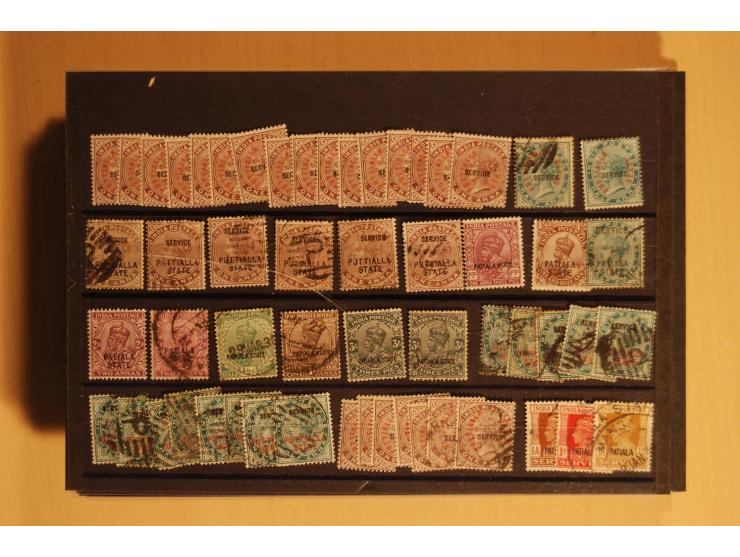 1860/1970(ca.), postfrische, ungebrauchte und gestempelte Partie mit einigen Specimen