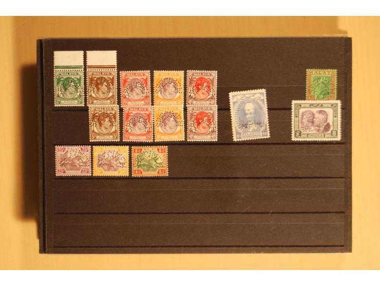 1860/1970(ca.), postfrische, ungebrauchte und gestempelte Partie mit einigen Specimen