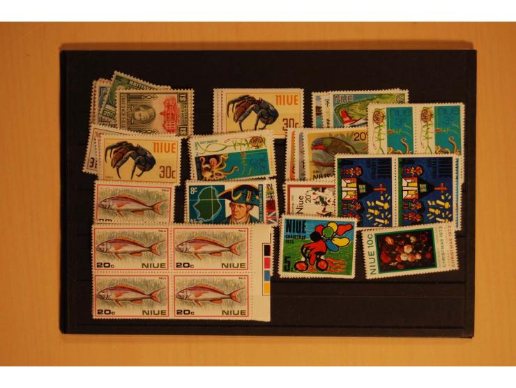 1860/1970(ca.), postfrische, ungebrauchte und gestempelte Partie mit einigen Specimen