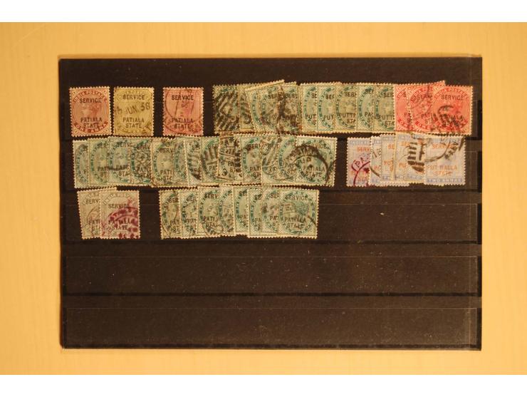 1860/1970(ca.), postfrische, ungebrauchte und gestempelte Partie mit einigen Specimen