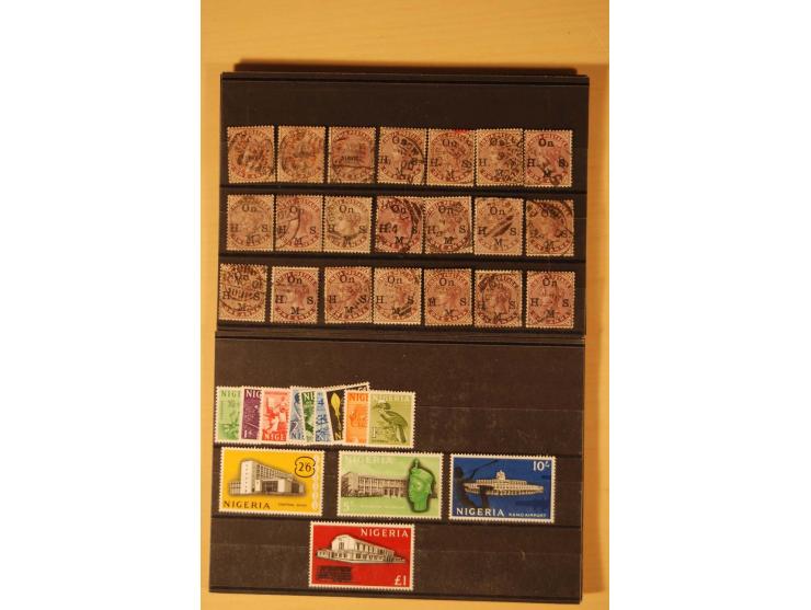 1860/1970(ca.), postfrische, ungebrauchte und gestempelte Partie mit einigen Specimen