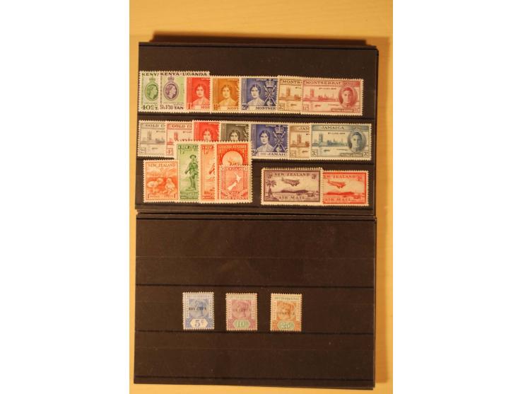 1860/1970(ca.), postfrische, ungebrauchte und gestempelte Partie mit einigen Specimen
