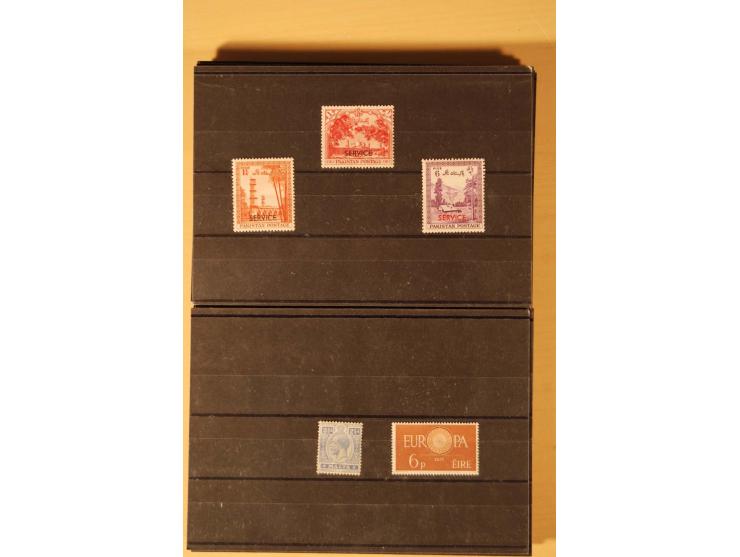 1860/1970(ca.), postfrische, ungebrauchte und gestempelte Partie mit einigen Specimen