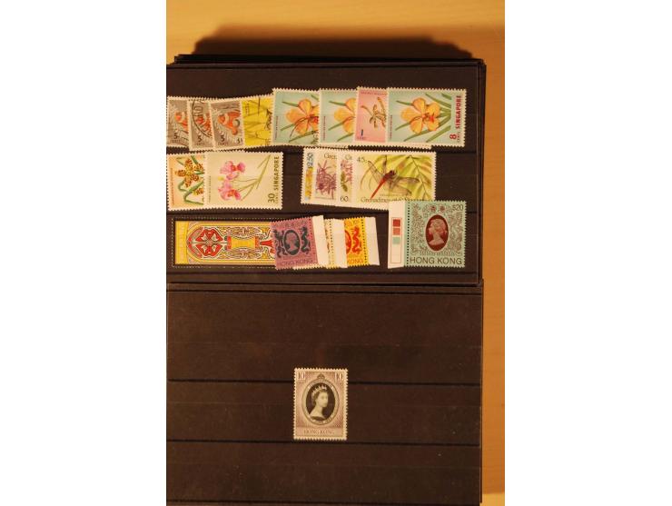 1860/1970(ca.), postfrische, ungebrauchte und gestempelte Partie mit einigen Specimen