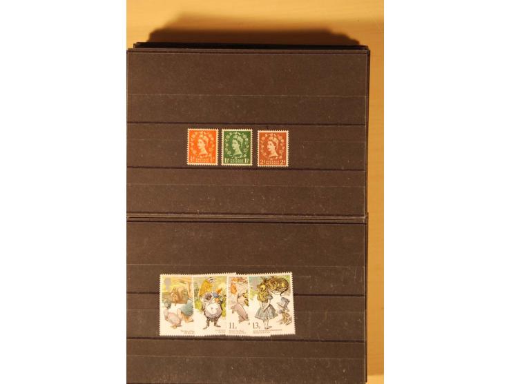 1860/1970(ca.), postfrische, ungebrauchte und gestempelte Partie mit einigen Specimen