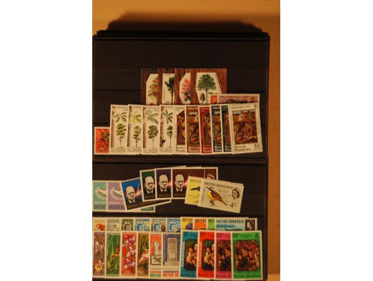 1860/1970(ca.), postfrische, ungebrauchte und gestempelte Partie mit einigen Specimen