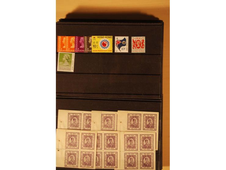 1860/1970(ca.), postfrische, ungebrauchte und gestempelte Partie mit einigen Specimen