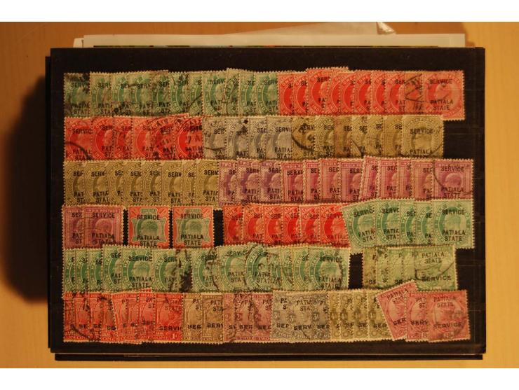 1860/1970(ca.), postfrische, ungebrauchte und gestempelte Partie mit einigen Specimen