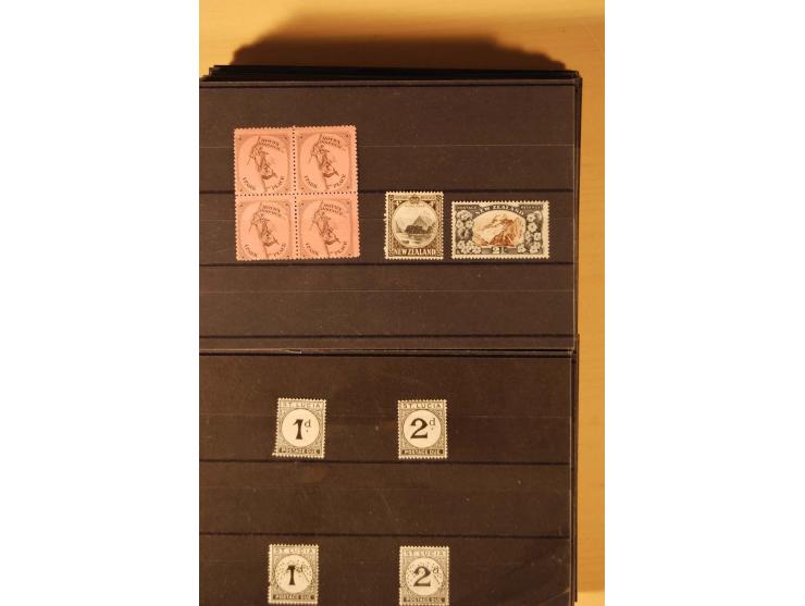 1860/1970(ca.), postfrische, ungebrauchte und gestempelte Partie mit einigen Specimen