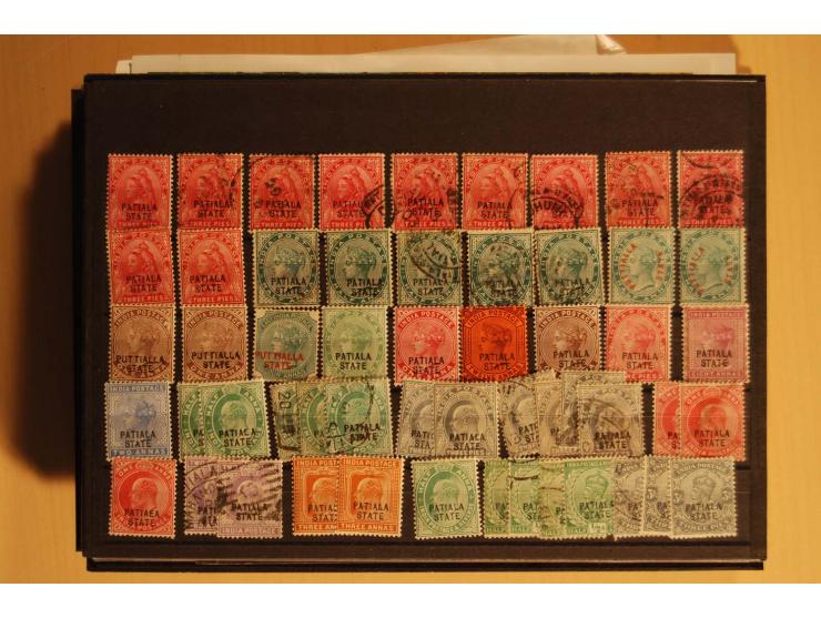 1860/1970(ca.), postfrische, ungebrauchte und gestempelte Partie mit einigen Specimen