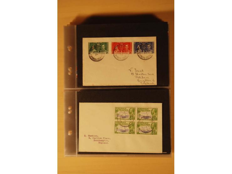 1890/1982 (ca.), 95 Briefe, Karten und Ganzsachen, dabei Reco, Luftpost etc.