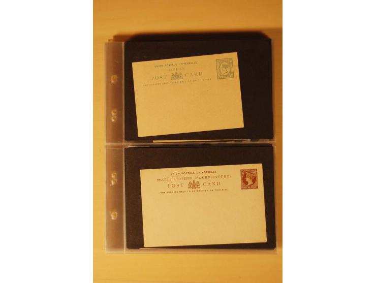 1890/1982 (ca.), 95 Briefe, Karten und Ganzsachen, dabei Reco, Luftpost etc.
