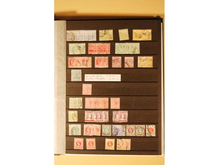 1864/1920, kleine ungebrauchte und gestempelte Sammlung dabei Kap der Guten Hoffnung Mi.-Nr. 15 ungebraucht ohne Gummi, außer