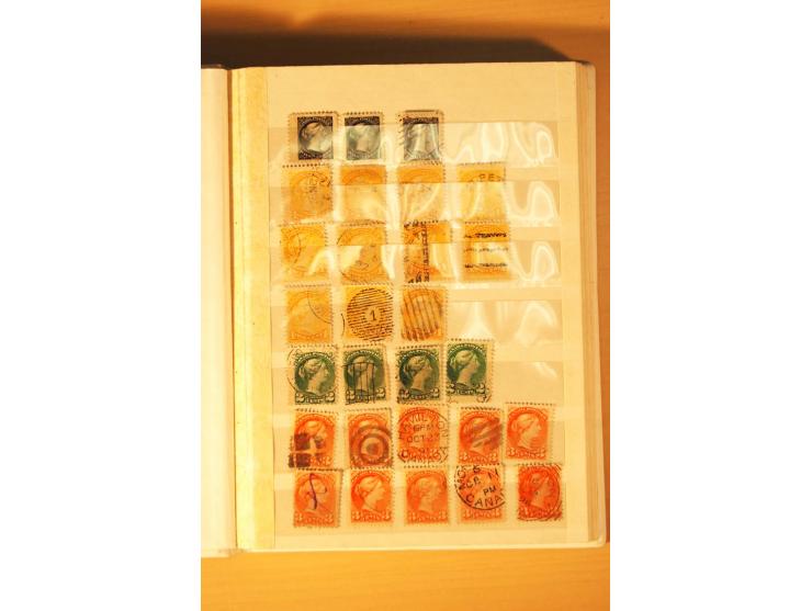 1851/1908, meist gestempelter Doubletten-Posten mit Schwerpunkt bis 1897 mit einigen besseren Werten, meist gute Erhaltung