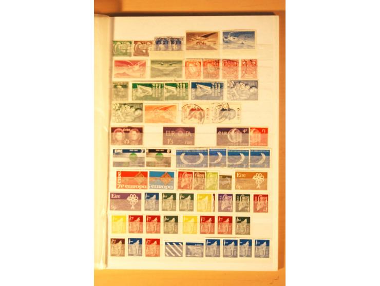 1922/97 (ca.), ungebrauchte, postfrische und gestempelte Zusammenstellung, teils mehrfach mit 4 Mustermarken aus 1987 (Mi. na