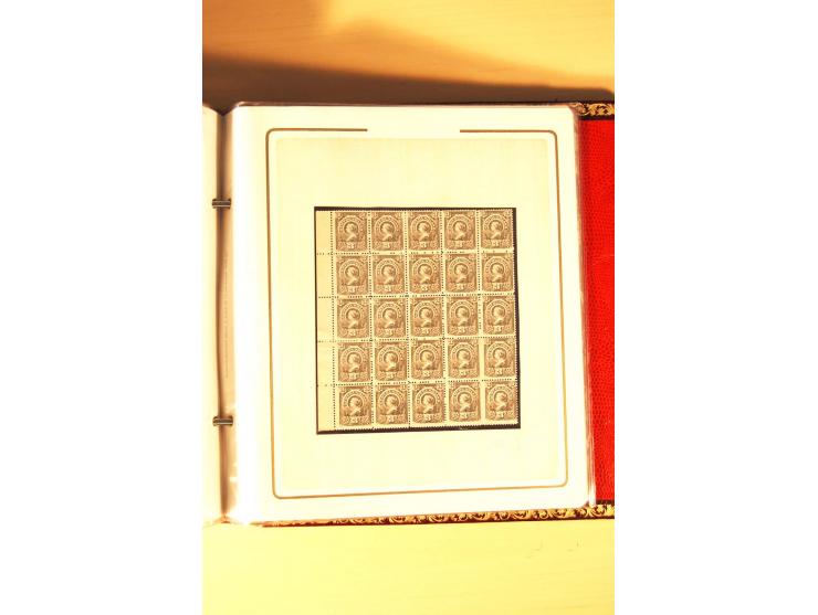 1857/90, postfrische, ungebrauchte und gestempelte Partie, dabei größere Einheiten, auch bessere Werte