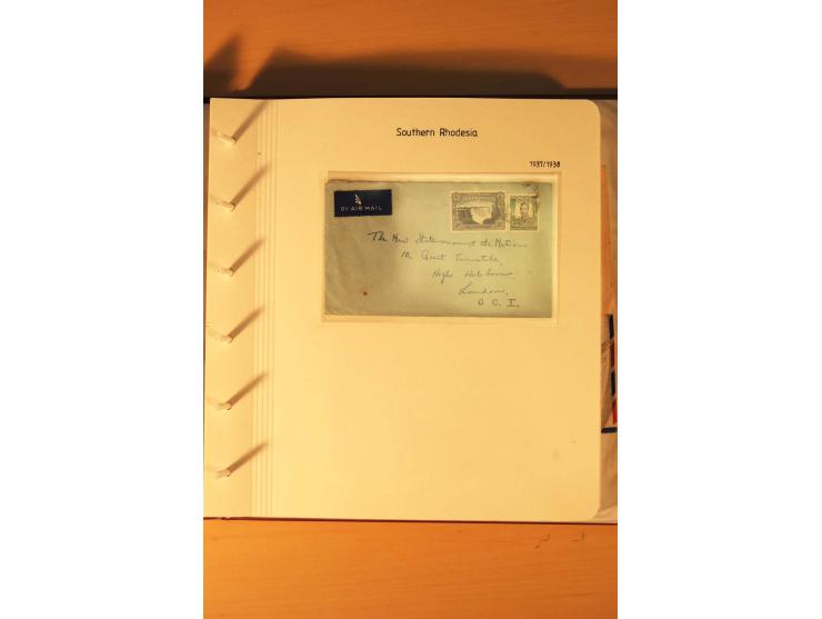 1892/2006, postfrische, ungebrauchte und gestempelte Sammlung incl. Britische Südafrika-Gesellschaft, Südrhodesien, Rhodesien