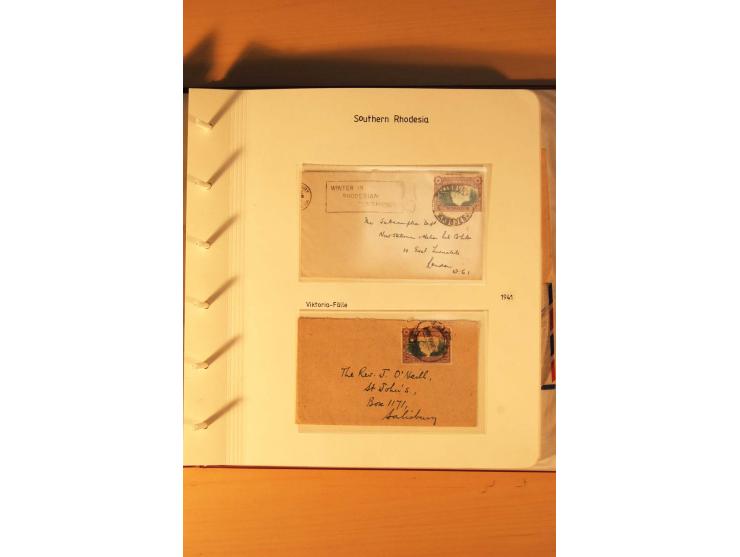 1892/2006, postfrische, ungebrauchte und gestempelte Sammlung incl. Britische Südafrika-Gesellschaft, Südrhodesien, Rhodesien