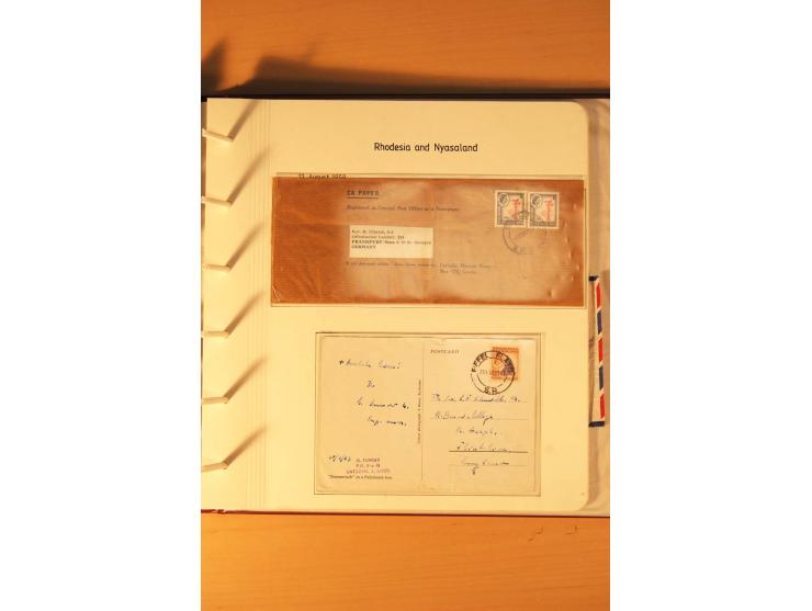 1892/2006, postfrische, ungebrauchte und gestempelte Sammlung incl. Britische Südafrika-Gesellschaft, Südrhodesien, Rhodesien
