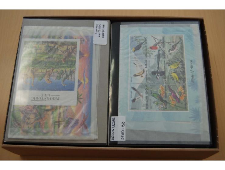 1962/2008, postfrischer reichhaltiger Bestand mit Blocks und Kleinbogen, große Motivvielfalt