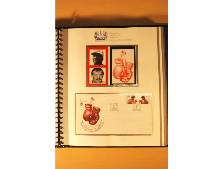 BOPHUTHATSWANA: 1977/94, postfrische und gestempelte Sammlung, dabei 4er-Blocks und 5er-Streifen mit Kontroll-Nummern, FDC's,