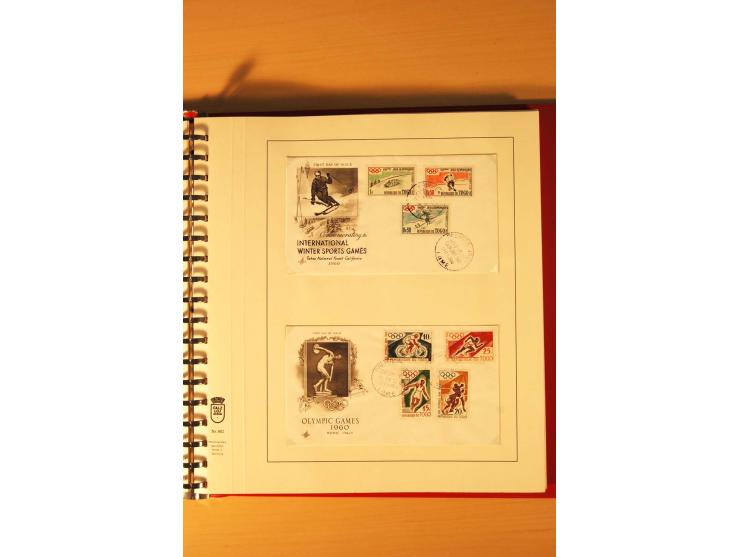 1957/72, postfrische Sammlung mit geschnittenen Parallelausgaben, Geldbriefmarken etc.