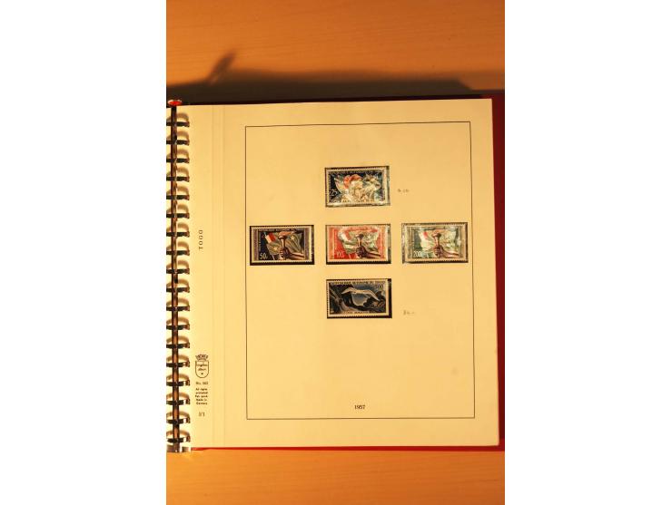 1957/72, postfrische Sammlung mit geschnittenen Parallelausgaben, Geldbriefmarken etc.