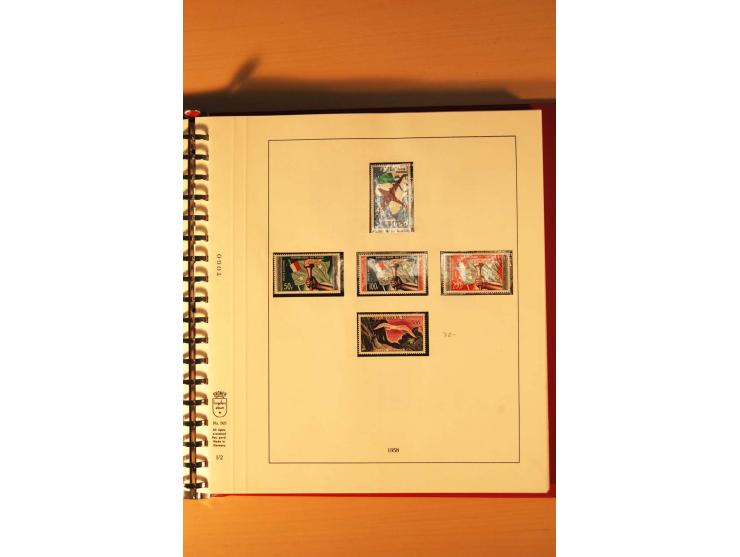 1957/72, postfrische Sammlung mit geschnittenen Parallelausgaben, Geldbriefmarken etc.