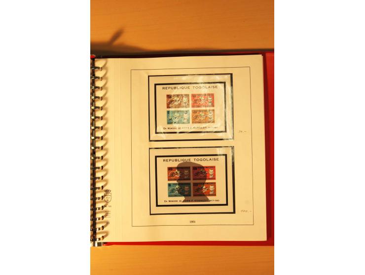 1957/72, postfrische Sammlung mit geschnittenen Parallelausgaben, Geldbriefmarken etc.