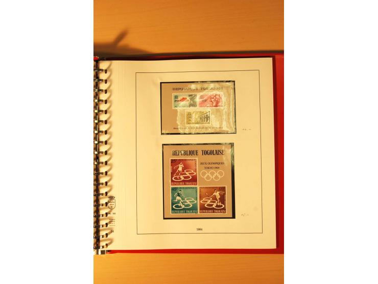 1957/72, postfrische Sammlung mit geschnittenen Parallelausgaben, Geldbriefmarken etc.