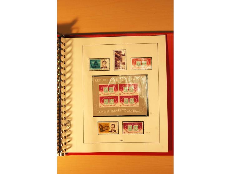 1957/72, postfrische Sammlung mit geschnittenen Parallelausgaben, Geldbriefmarken etc.