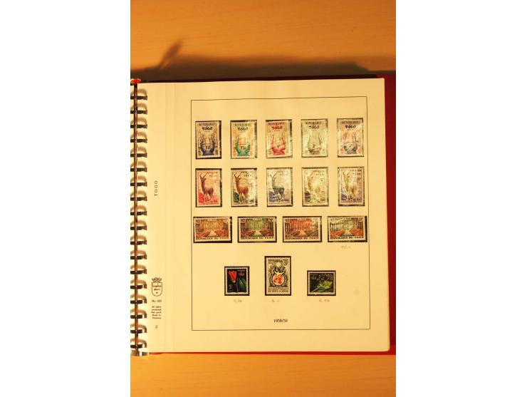 1957/72, postfrische Sammlung mit geschnittenen Parallelausgaben, Geldbriefmarken etc.
