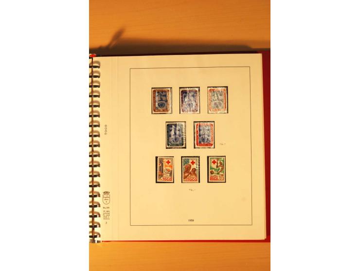 1957/72, postfrische Sammlung mit geschnittenen Parallelausgaben, Geldbriefmarken etc.