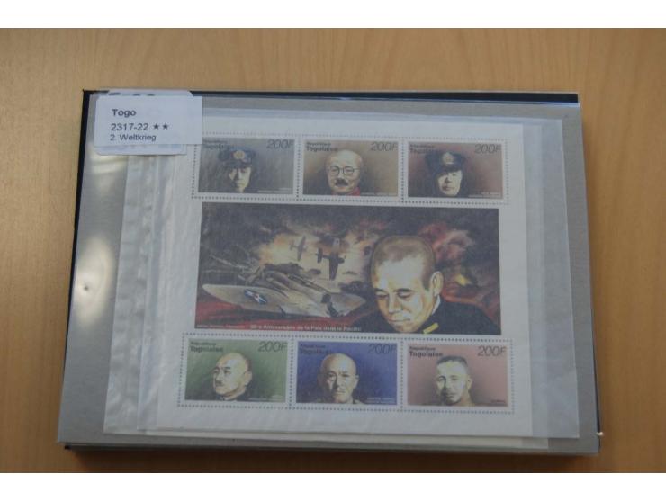 1990/2008, postfrischer umfangreicher Bestand mit Blocks und Kleinbogen, geschnittenen Ausgaben, Epreuves de Luxe, Goldmarken