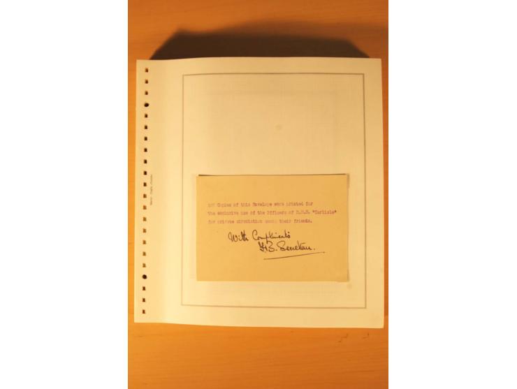 1952/2007, postfrische, etwas gestempelte Sammlung, dabei Lokalausgabe 1946 1P im kpl. Bogen, Briefe ab 1934, Zwischenstegpaa