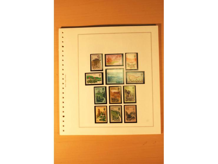 1952/2007, postfrische, etwas gestempelte Sammlung, dabei Lokalausgabe 1946 1P im kpl. Bogen, Briefe ab 1934, Zwischenstegpaa