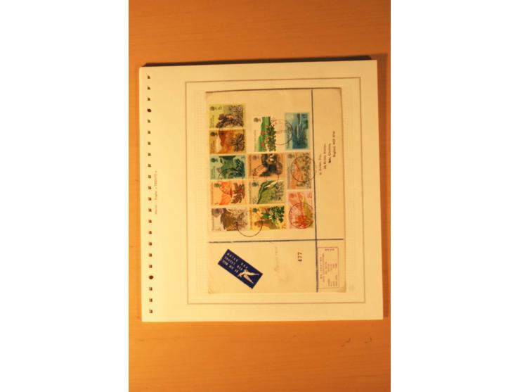 1952/2007, postfrische, etwas gestempelte Sammlung, dabei Lokalausgabe 1946 1P im kpl. Bogen, Briefe ab 1934, Zwischenstegpaa