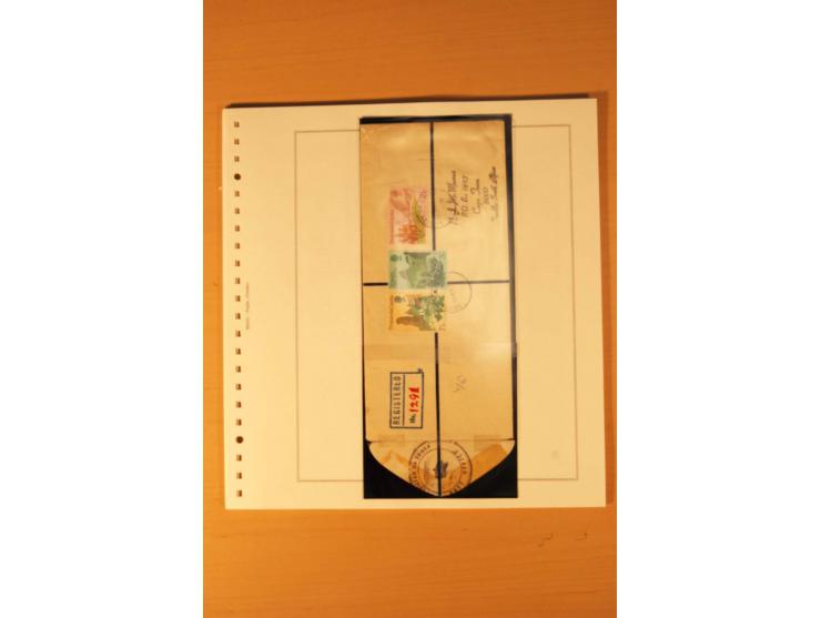 1952/2007, postfrische, etwas gestempelte Sammlung, dabei Lokalausgabe 1946 1P im kpl. Bogen, Briefe ab 1934, Zwischenstegpaa