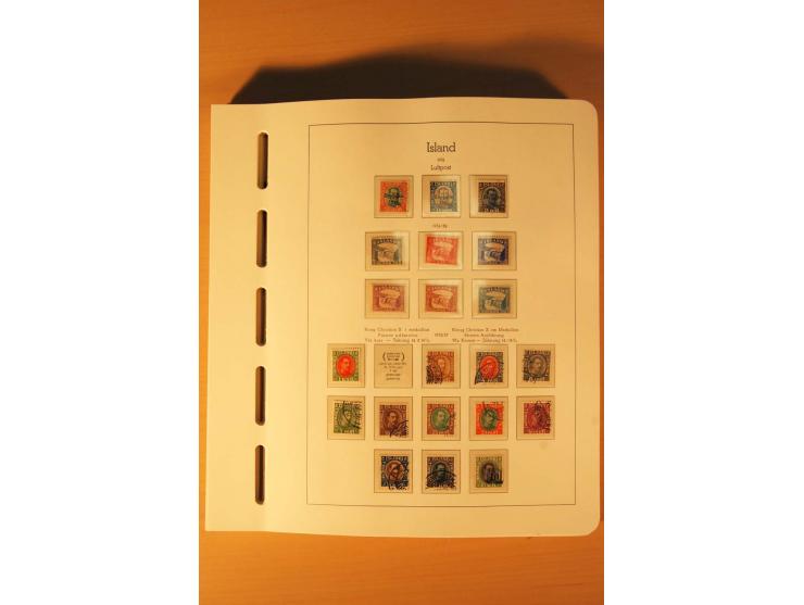 1876/1998, postfrische, ungebrauchte und gestempelte Sammlung mit guten Ausgaben im Leuchtturm-Album