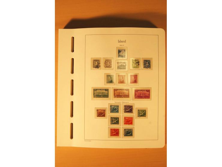 1876/1998, postfrische, ungebrauchte und gestempelte Sammlung mit guten Ausgaben im Leuchtturm-Album