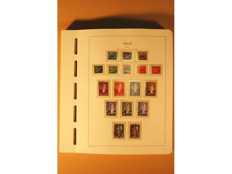 1876/1998, postfrische, ungebrauchte und gestempelte Sammlung mit guten Ausgaben im Leuchtturm-Album