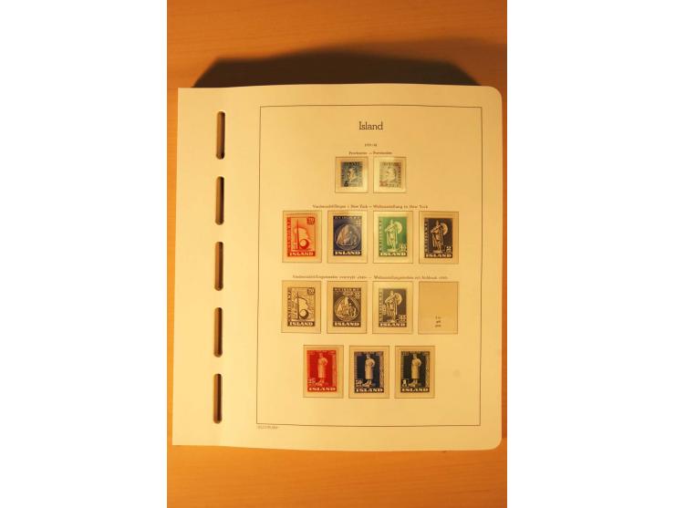 1876/1998, postfrische, ungebrauchte und gestempelte Sammlung mit guten Ausgaben im Leuchtturm-Album