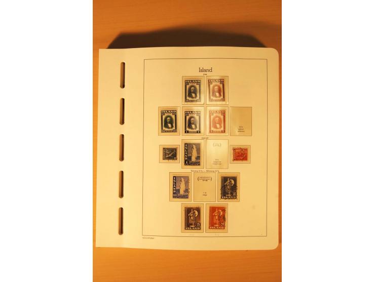 1876/1998, postfrische, ungebrauchte und gestempelte Sammlung mit guten Ausgaben im Leuchtturm-Album