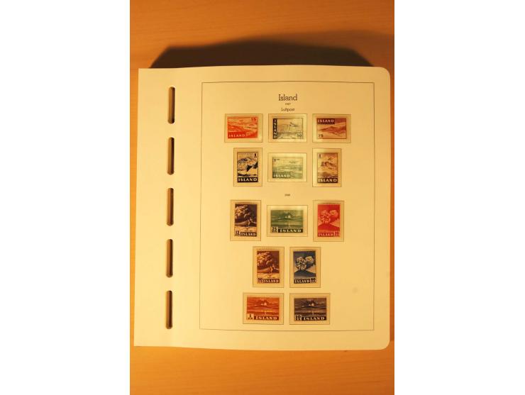 1876/1998, postfrische, ungebrauchte und gestempelte Sammlung mit guten Ausgaben im Leuchtturm-Album