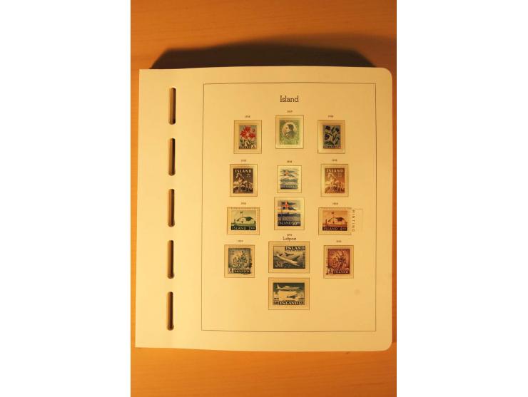 1876/1998, postfrische, ungebrauchte und gestempelte Sammlung mit guten Ausgaben im Leuchtturm-Album