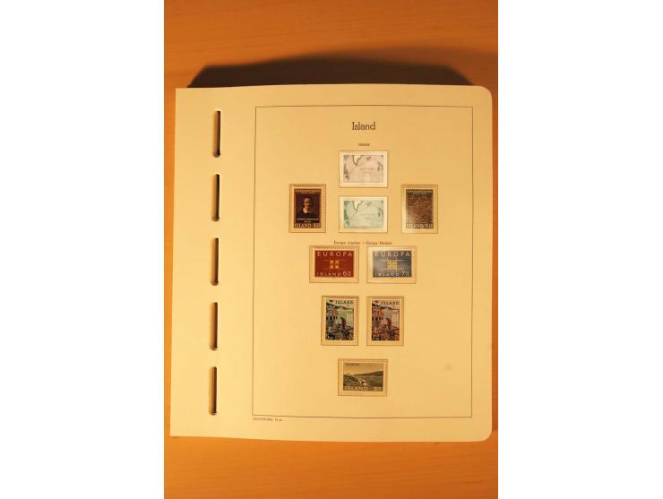 1876/1998, postfrische, ungebrauchte und gestempelte Sammlung mit guten Ausgaben im Leuchtturm-Album